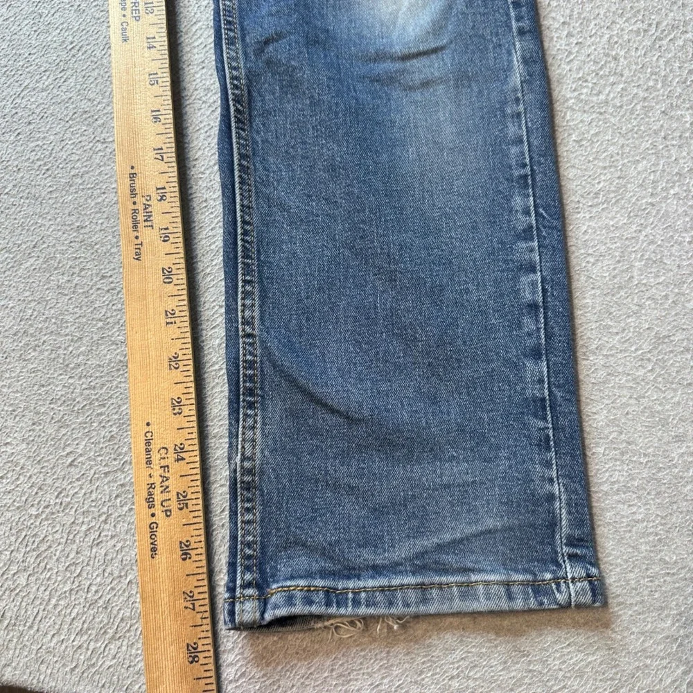 Levi's 514 Jeans‎ Mens 34x28 Blue Straight Fit Stretch WaterLess Denim Pants
